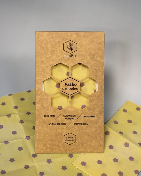 Planbee | Bičių vaško drobelės