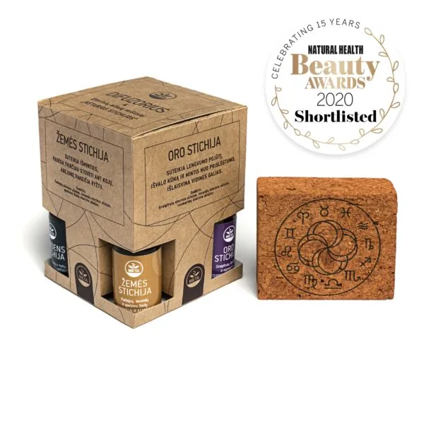 Mėta | Diffuser and essential oil blend set "FOUR ELEMENTS"