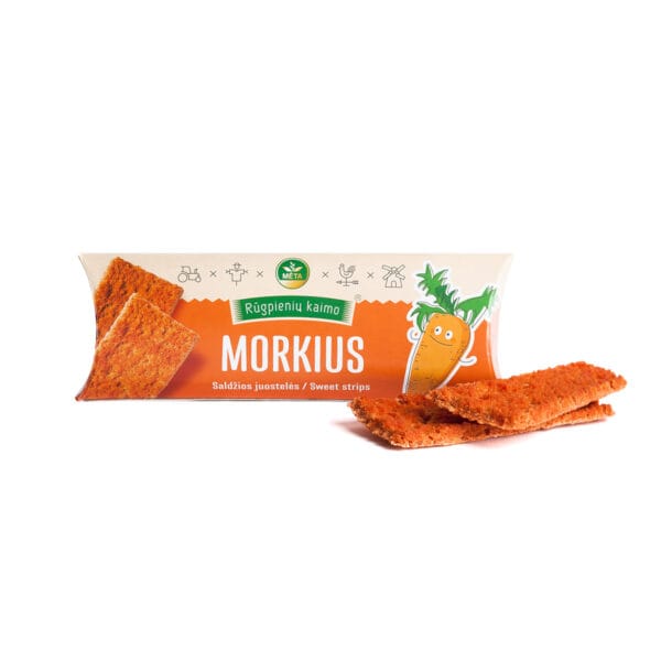 Morkų traškučiai "Morkius"