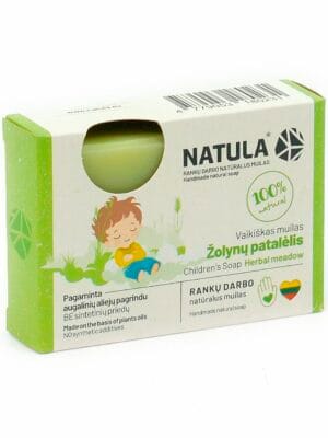 Natula | Vaikiškas muilas „Žolynų patalėlis“ 95 g.