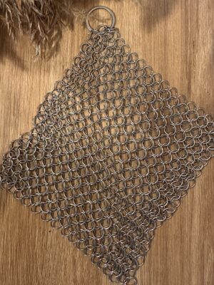 Metalinė kempinėlė indams